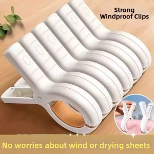 Windproof Heavy Duty Non-slip Markless Drying Quilt Clips 10 Pieces