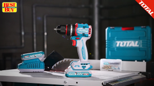 TOTAL Compact Brushless Cordless Impact Drill Li-ion 20V / 2Ah / 66Nm BL Motor (TIDLI20668E)