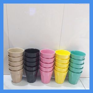 Combo 10 ly nhựa Melamine cao cấp đủ màu