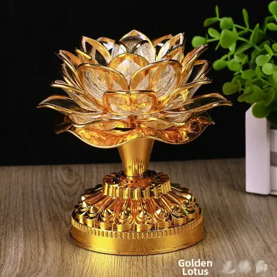 Colorful LED Lotus Lamp