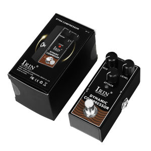 IRIN | IRIN RF-12 Dynamic Compressor Effect Pedal for Electric Guitar – True Bypass Sustain & Tone Enhancer Guitar Effect Pedal