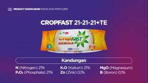 (Beli 7 Gratis Kaos) DGW - Pupuk Daun Cropfast 21-21-21-TE