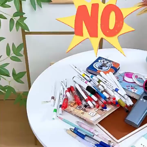 Large Capacity Pencil Case Stationery Organize Mesh Storage Bag Pen Holder For Student BackSchool