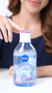 NIVEA Micellar Water MicellAir Oil & Acne Care 400ml -Pembersih makeup untuk kulit berminyak jerawat sensitif tanpa alkohol