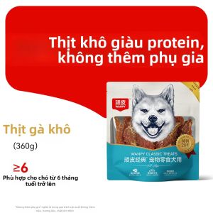 Wanpy | Bánh Nhậu Thú Cưng Từ Thịt Gà và Vịt