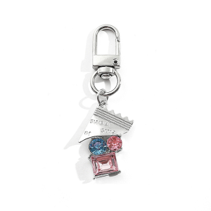 Sanrio | Móc Khóa Bướm Kim Loại Bạc Dễ Thương Phụ Kiện Thời Trang Trang Trí Túi Kẹo Dành Cho Nữ Quà Tặng Móc Treo Balo