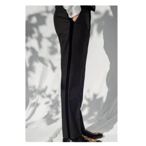 S-6XL New Mens Suit Pants High Quality Spring Autumn Straight Business Dress Trousers Formal Classic Black Trousers Pants