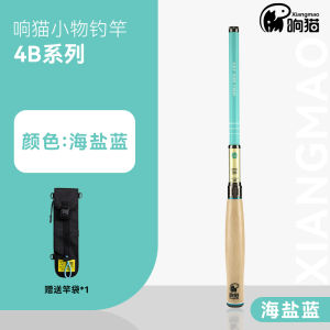 Portable Mini Fishing Rod Set 4B Micro Object Catfish Short Section Stream Fishing Carbon Fiber Soft Adjustability Kids Outdoor Camping Travel Gear