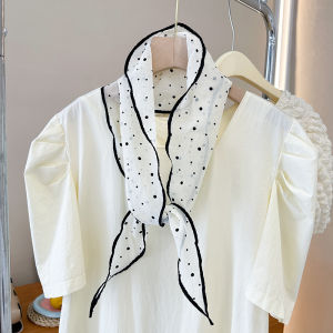 Khăn Choàng Tam Giác Kẻ Caro Mỏng Mùa Hè Thời Trang Đa Năng Cho Nữ Đi Chơi Du Lịch Buộc Tóc Khăn Choàng Cổ Bằng Polyester