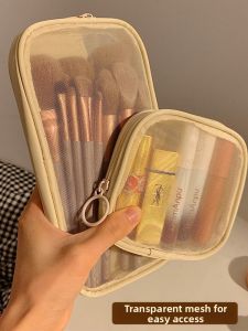 MAINUOJUJIA | Transparent Portable Travel Makeup Pouch