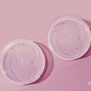 Large Cotton Candy Powder Puff Empty Box Loose Powder Puff Storage Portable Box Air Cushion Puff Organizer Beauty Tool