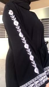 GAMIS WANITA HITAM ARAB TURKEY TAZKIAH BEST SELLER