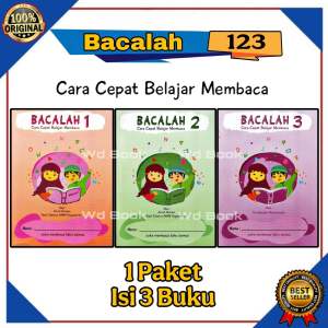 Bacalah 1 2 3 Buku Cara Cepat Belajar MemBaca Untuk Paud Tk Sd