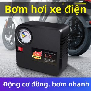 Bơm Lốp Xe Đạp Điện Di Động