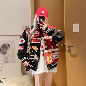 FLICBS | American Style Oversized Hip-Hop Racing Outerwear