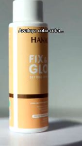 [ SPRAY ] HANASUI FIX & GLOW SETTING SPRAY 60 ML / SPRAY WAJAH
