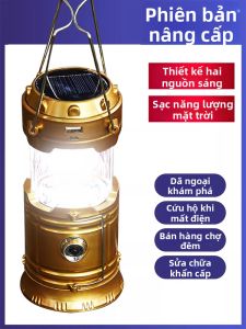 Đèn Dã Ngoại Di Động Nạp năng lượng Mặt Trời
