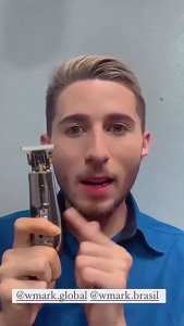 WMARK professional-grade precision engraving trimmer | T-shaped wide knife head | hair stylist special refining knife | precision details and lines engraving hair styling