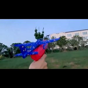 Đồ chơi bắn máy bay xốp bay lượn trên không - Đồ chơi ngoài trời cho bé - HANA KIDTOYS