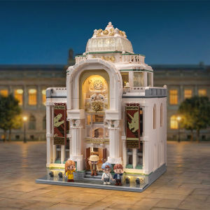 Pantasy | Dinosaur Museum Intelligent Building Light Street Scene Display Toy