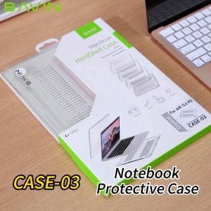 BAVIN C03 Clear Case Anti-Scratch + Keyboard Protector Compatible For iPh Laptop for 15"
