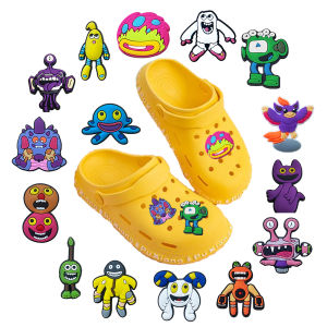 Hot Toys | 15pcs Hot Toys Music Monster Series PVC Shoes Charms Accessories DIY Cartoon Creativity Shoe Accessories Sandals Buckle Gifts