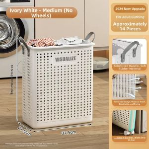 ASCOR | Foldable Home Use Bathroom Laundry Basket