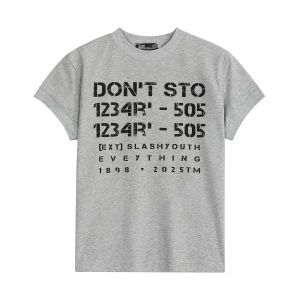 Free Sonata American Casual Letter Short Sleeve T-Shirt Women Summer Cool Feeling Loose Slimming Top Street Style round Neck