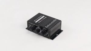 Amplifier Penguat Audio Mini Treble Bass Booster 2-channel HiFi Stereo 12V Lepy AK-270 - 7RSKD9BK