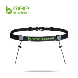 Mountainhiker | Running Race Number Belt Waist Pack Bib Holder For Triathlon Marathon Cycling Motor With 6 Gel Loops Fitness Sport Accessories