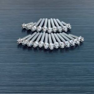 น็อตแคร้งเครื่องหัวเฟือง เวฟ125i LED ปี2023-2024 งานเลสแท้ 23ตัว