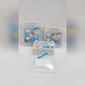DELI (C201) COLOR KIDS OIL PASTEL (AVAILABLE IN SET OF 12 COLOURS | 36 COLOURS | 48 COLOURS) WITH PLASTIC CASE