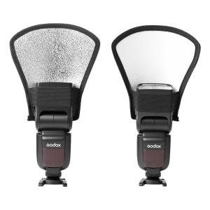 SUBEN | Circular & Square Softbox Hot Shoe Flash Reflector for Photography
