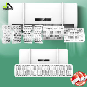 🇸🇬【SG stock】8 Leaf Air Conditioning Windshield Anti-Direct Blowing Adjustable/ Universal Aircon Wind Deflector Baffle 空調擋風板