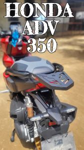 HONDA ADV 350 TOPBOX BRACKET LASER CUT PLATED TYPE STAY GRAB BAR HEAVY DUTY LIFETIME WARRANTY POWDER COATED