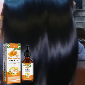 EELHOE Pumpkin Seed Hair Care Essential Oil Nourishes and Smooths Hair Suitable for Daily Hair Care and Dry Frizzy Hair