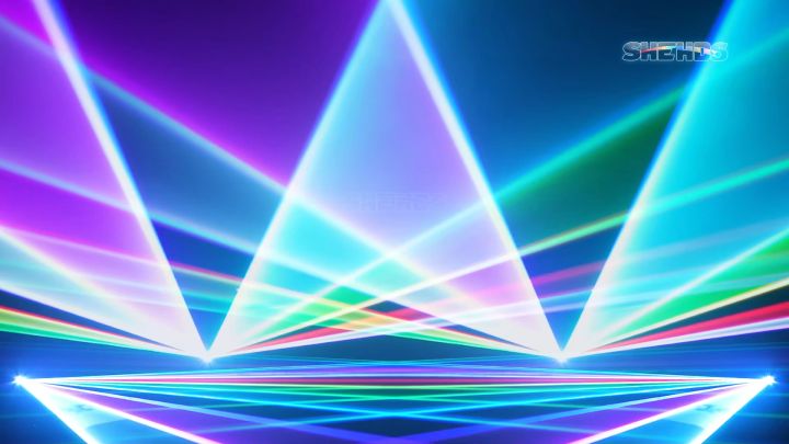 SHEHDS 6W RGB Animation Laser Light Semiconductor Laser With DMX512 & ILDA & RJ45 Art Net Connector for KTV Live Show Wedding DJ Club Theater Performance stage