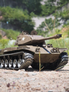 TANKZHANG | Large RC Tank Military Car Children Electric Off-road Infrared Battle  Model