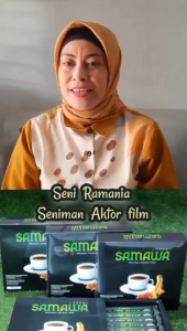 Kopi Samawa isi 10 sachet minuman kesehatan