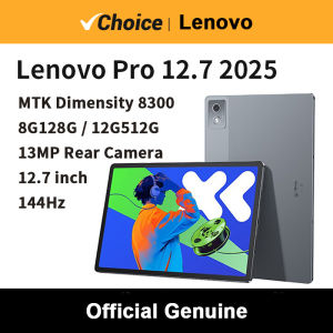 2025 Lenovo Xiaoxin Pad Pro 12.7 Dimensity 8300 2.9K Display 8GB+256GB Gray for Work Study Entertainment withSuper Connectivity