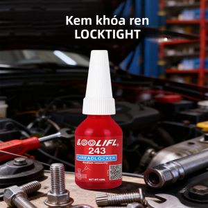 10ml Chất Khóa Ren 243 Dùng Cho Đai Ốc Bu Lông Phụ Kiện & Kim Loại - Ngăn Ngừa Mất Cố Định Và Rò Rỉ Chất Lỏng Bịt Kín Dùng Trong Ô Tô