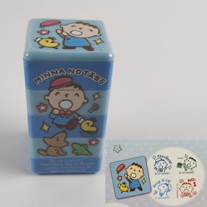 Sanrio Hello Kitty Tomica 4-in-1 Atomic Stamp Learning Reward Stamp Large Mouth Kid Japanese Cartoon Stationery Toy