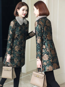 แจ็คเก็ตหนังแท้ฤดูใบไม้ร่วง/ฤดูหนาวสำหรับผู้หญิง แจ็คเก็ตขนเป็ด แขนยาว ทรงสลิมฟิต ปกติ แจ็คเก็ตหนังแท้แบบยาวปานกลางสำหรับผู้หญิง