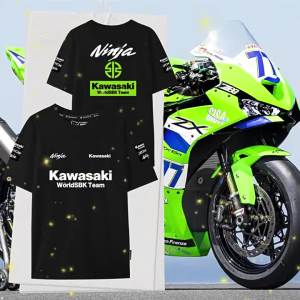 Racing T-shirt Short Sleeve Pure Cotton
