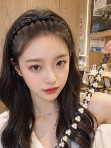 New Arrival Wave Headband Female Fancy Spring/Summer Toothed Headband Hairpin Texture Face Wash Hair Patch Clip Hairware