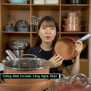 Nồi Cán Dài/ Quánh Nấu Bột Super Chef An Toàn Sức Khỏe Siêu Bền Bỉ Không Bong Tróc