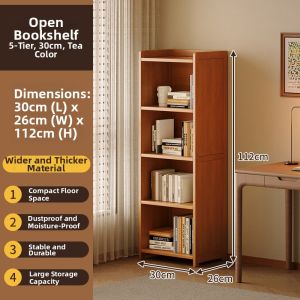 YONGJUE | Multifunctional Corner Bookshelf Storage