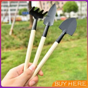 3 ชิ้น ชุดเซตทำสวน มินิ ชุดปลูกต้นไม้จิ๋ว อุปกรณ์ทำสวนจิ๋ว มินิ บรรจุภัณฑ์ อุปกรณ์ทำสวนที่รวม 3 ชุด 24 ชั่วโมง