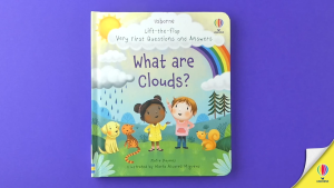 USBORNE Very 1st Q&A "What Are Clouds?" [Lift-the-Flap][Board Book]