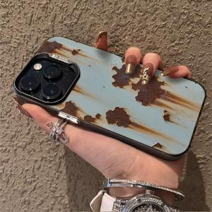 เคสลายสนิมสำหรับไอโฟน 17 แอร์ 16 15 14 13 12 11 โปรแม็กซ์ XR กันกระแทกฝาครอบกันฝุ่น